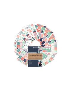 Z-Design Motivsticker Planner Tracker & Orga 12 Blatt, 690 Sticker
