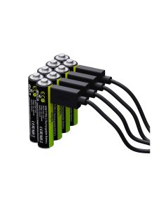 Verico Akku 8x AAA 600 mAh mit USB-C