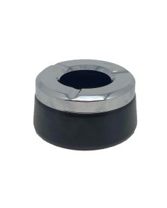 Dameco Aschenbecher Schwarz/Silber