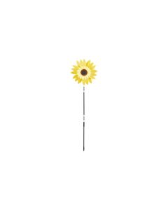 relaxdays Windrad Sonnenblume 70 cm