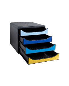 Exacompta Schubladenbox Bee Blue Big Box Plus