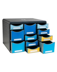 Exacompta Schubladenbox Bee Blue Store Box Multi