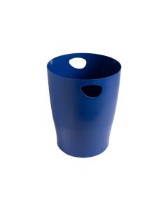 Exacompta Papierkorb Bee Blue Ecobin 15 l, Marineblau