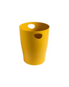 Exacompta Papierkorb Bee Blue Ecobin 15 l, Safran/Gelb