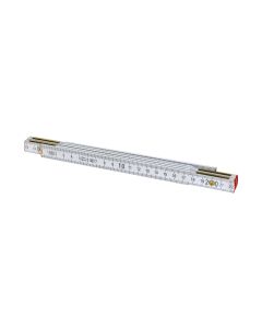 Krafter Taschenmeter 1 m, Weiss