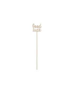 Rico Design Holzartikel Good Luck 26 x 4.5 cm