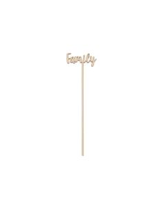 Rico Design Holzartikel Family 23.6 x 5.9 cm