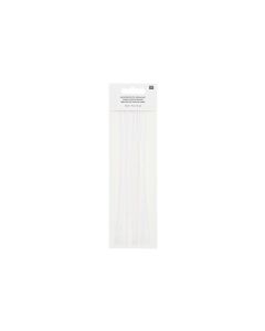 Rico Design Kerzendocht gewachst 20 cm, 20 Stück, Baumwolle