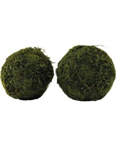 Dekomat AG Mooskugel  2 Stück Ø 10 cm, Grün