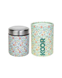 KOOR Thermo-Foodbehälter Little Flowers Green 0.4 l