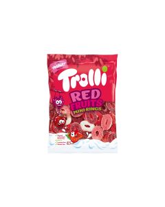 Trolli Gummibonbons Miniringe Red Fruits 200 g