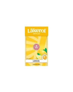Läkerol Bonbons Lemon Sugarfree 27 g