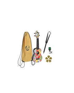 Ortega Guitars Ukulele Keiki Package K2-EM – El Muerto