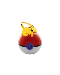 Teknofun Wecker liegender Pikachu mit LED-Lampe