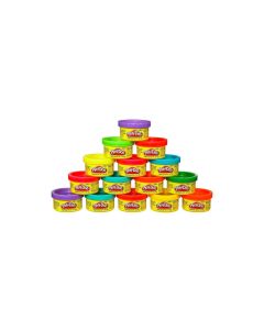 Play-Doh Knetmasse Partyknete mit Stickern 15 Dosen à 28 Gramm