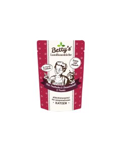Betty's Landhausküche Nassfutter Truthahn mit Borretschöl, 100 g