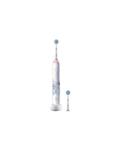 Oral-B Rotationszahnbürste Junior Pro Frozen Weiss