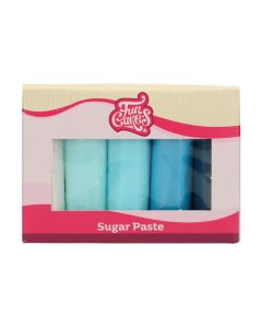 Funcakes Rollfondant FunCakes Blau Töne 5 Rollen