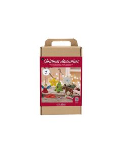 Creativ Company Bastelset Weihnachtsanhänger zum Ausmalen