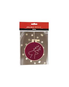 Creativ Company Bastelset Sticken Rentier