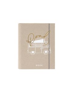 Goldbuch Ringbuch Road Trip Braun