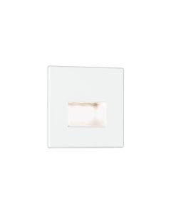 Paulmann Wandeinbauleuchte LED Edge Quadro, 1.2W, 2700K, Weiss