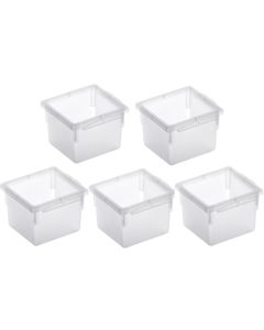 Rotho Ordnungssystem Basic 5, Stück, 8 x 8 cm Transparent