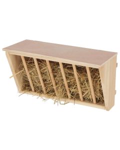 Kerbl Heuraufe mit Sitzbrett, 37 x 17 x 20 cm