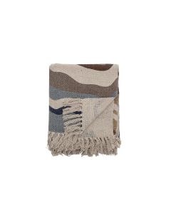 Bloomingville Decke Stephania 130 x 160 cm, Braun
