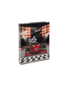 Goldbuch Ringbuch Racing Champion 4 cm, Rot/Schwarz