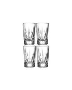 Leonardo Schnapsglas Capri 280 ml, 4 Stück, Transparent