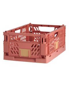 Schou Faltbox 50 x 33 x 20 cm, Rotbraun