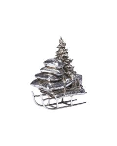 Lene Bjerre Deko Schlitten Serafina 17 cm, Silber