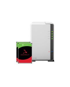 Synology NAS DS223j 2-bay Seagate Ironwolf 16 TB