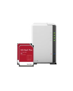 Synology NAS DS223j 2-bay WD Red Plus 20 TB