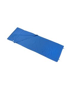 KOOR Schlafsackeinlage Bozoolo Blau Baumwolle 80 x 220 cm