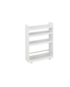relaxdays Nischenwagen 18 x 83.5 x 59.5 cm, Weiss