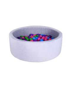 Knorrtoys Bällebad Soft – Cosy geo grey 300 balls softcolor