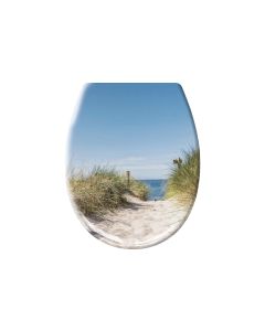 Kleine Wolke Toilettensitz Borkum mit Absenkautomatik, Mehrfarbig
