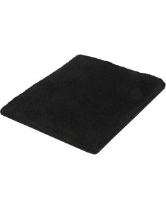 Kleine Wolke Badteppich Relax 55 x 65 cm, Schwarz