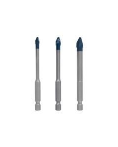 Bosch Professional Bohrer-Set Expert HEX-9 HardCeramic, 3-teilig