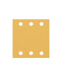 Bosch Professional Schleifpapier EXPERT C470, 115 x 107 mm, G 80, 10-tlg.