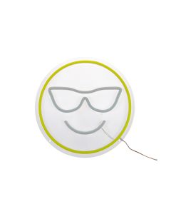 Vegas Lights LED Dekolicht Neonschild Sonnenbrille 30 x 30 cm