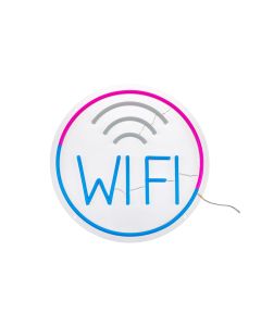 Vegas Lights LED Dekolicht Neonschild Wi-Fi Zone 30 x 30 cm