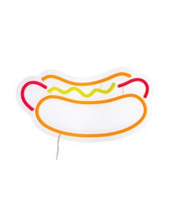 Vegas Lights LED Dekolicht Neonschild Hot Dog 30 x 16.5 cm