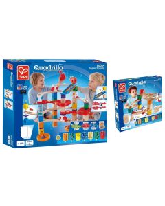 Hape Kugelbahn Quadrilla Super Spiralburg & Endspurt