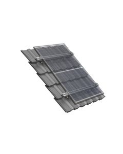Solar-pac Montagekit Schrägdach Dachziegel 1150/30 mm