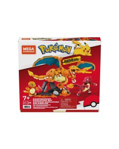 Mega Construx Pokémon Glumanda Evolution Set