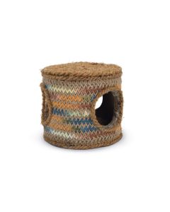 Karlie Spielzeug Kokosnussseil Tonne, 12 x 10.5 cm