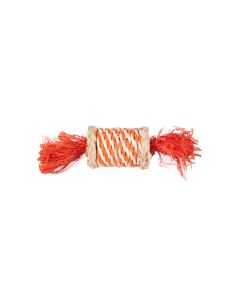 Karlie Spielzeug Roll und Knister, Ø 5 x 23 cm, Orange/Beige